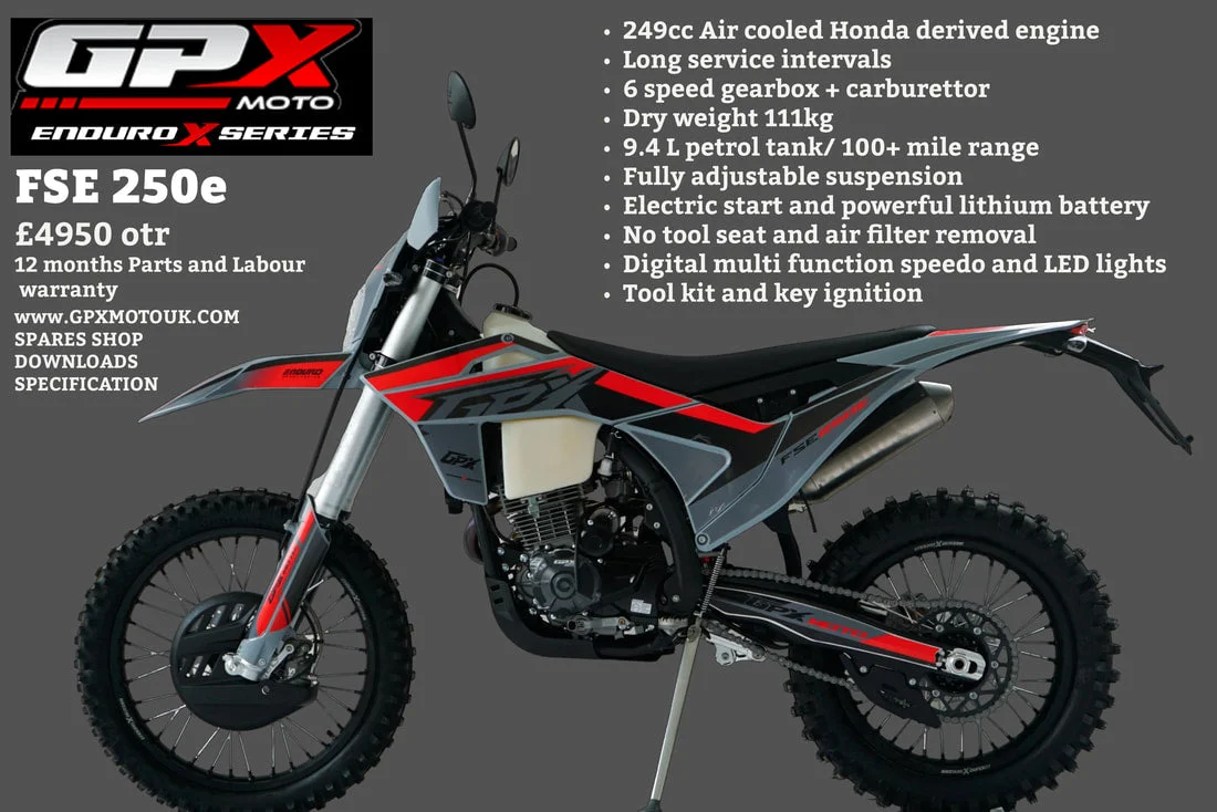 2026 GPX FSE 250E 4 Stroke - View 2