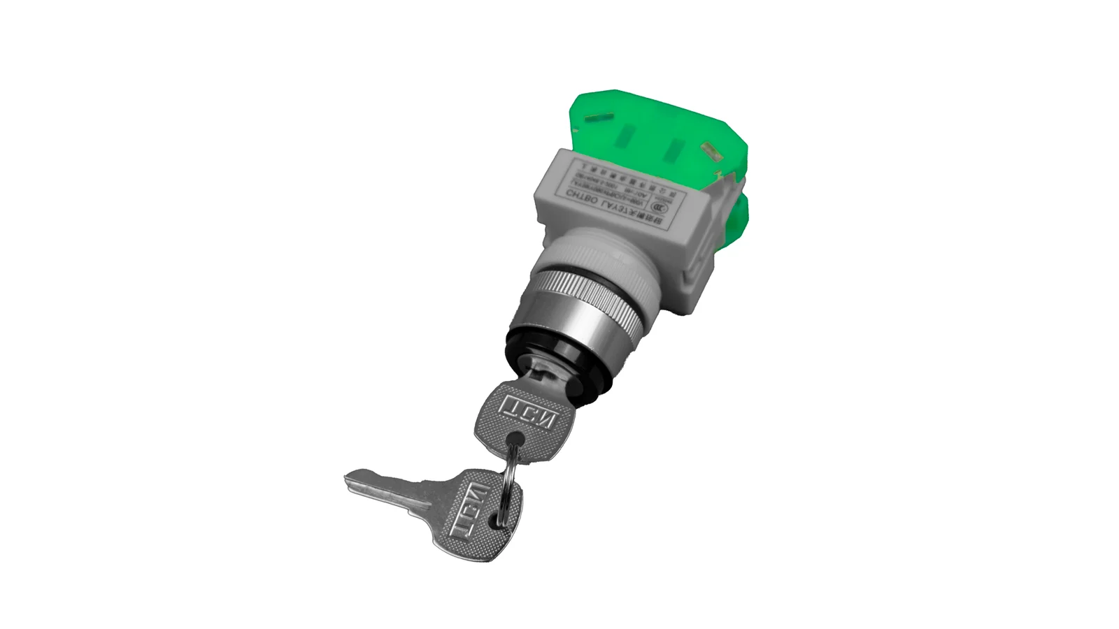 3 Speed Switch With Key - ACDC/Wired