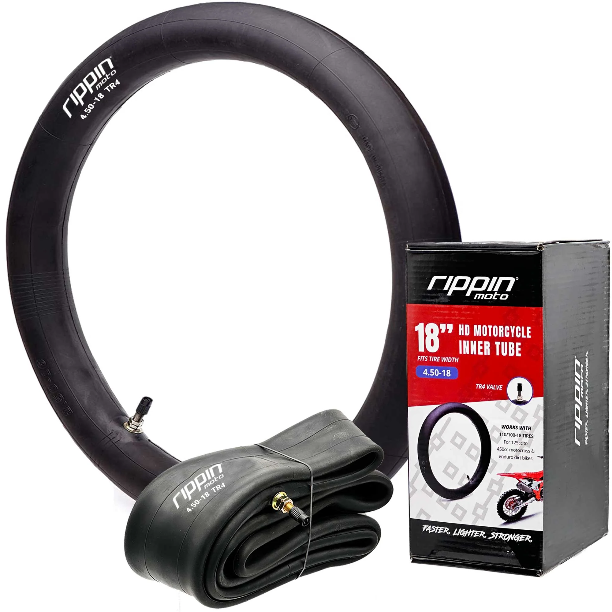 110/100-18 (4.5 x 18) Heavy Duty 18" Inner Tube 3mm Thick