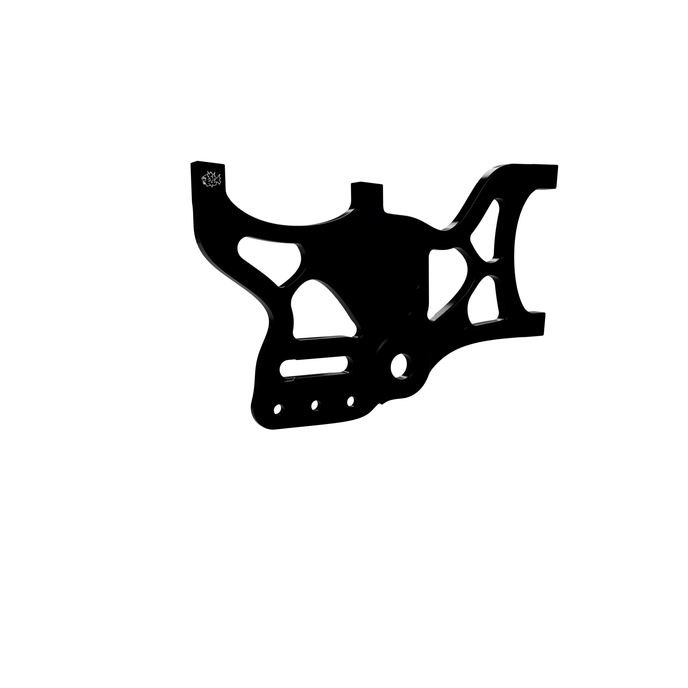 220mm Rear Dual Caliper Mount by Prickly Motorsports