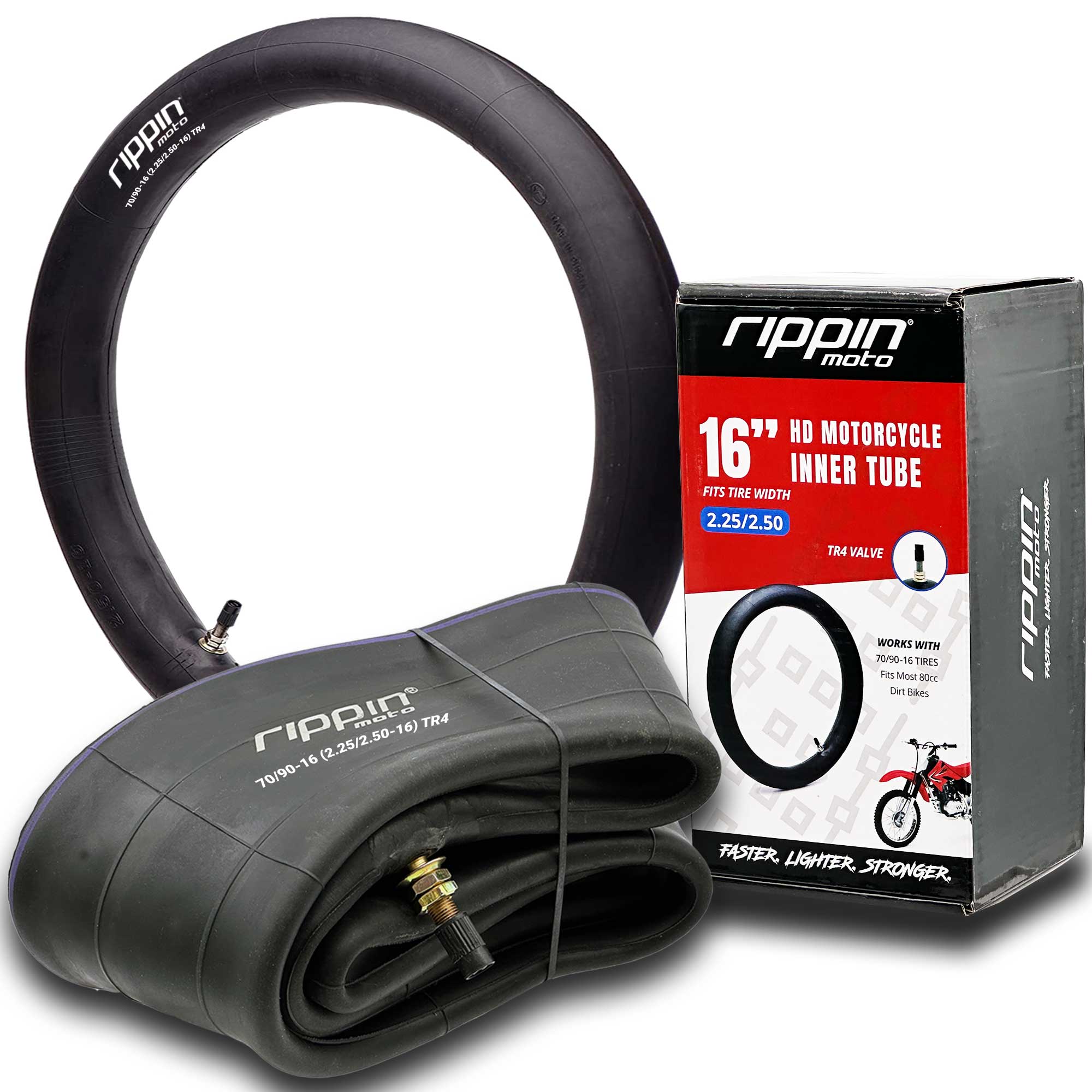70/90-16 (2.25/2.5-16) Heavy Duty 16" Inner Tube | 3mm Thick