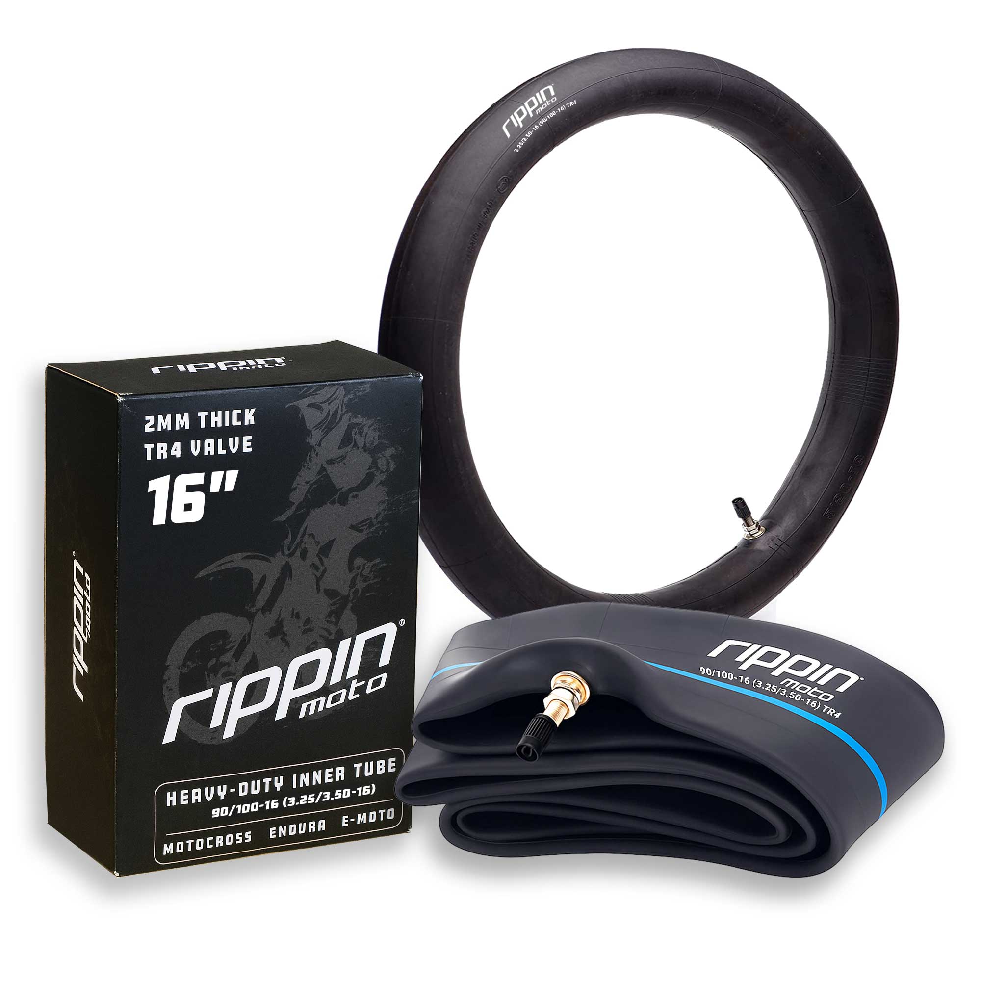 90/100-16 Performance Duty 16" Inner Tube (3.25/3.50-16) - 2mm | Altis Sigma MX & more