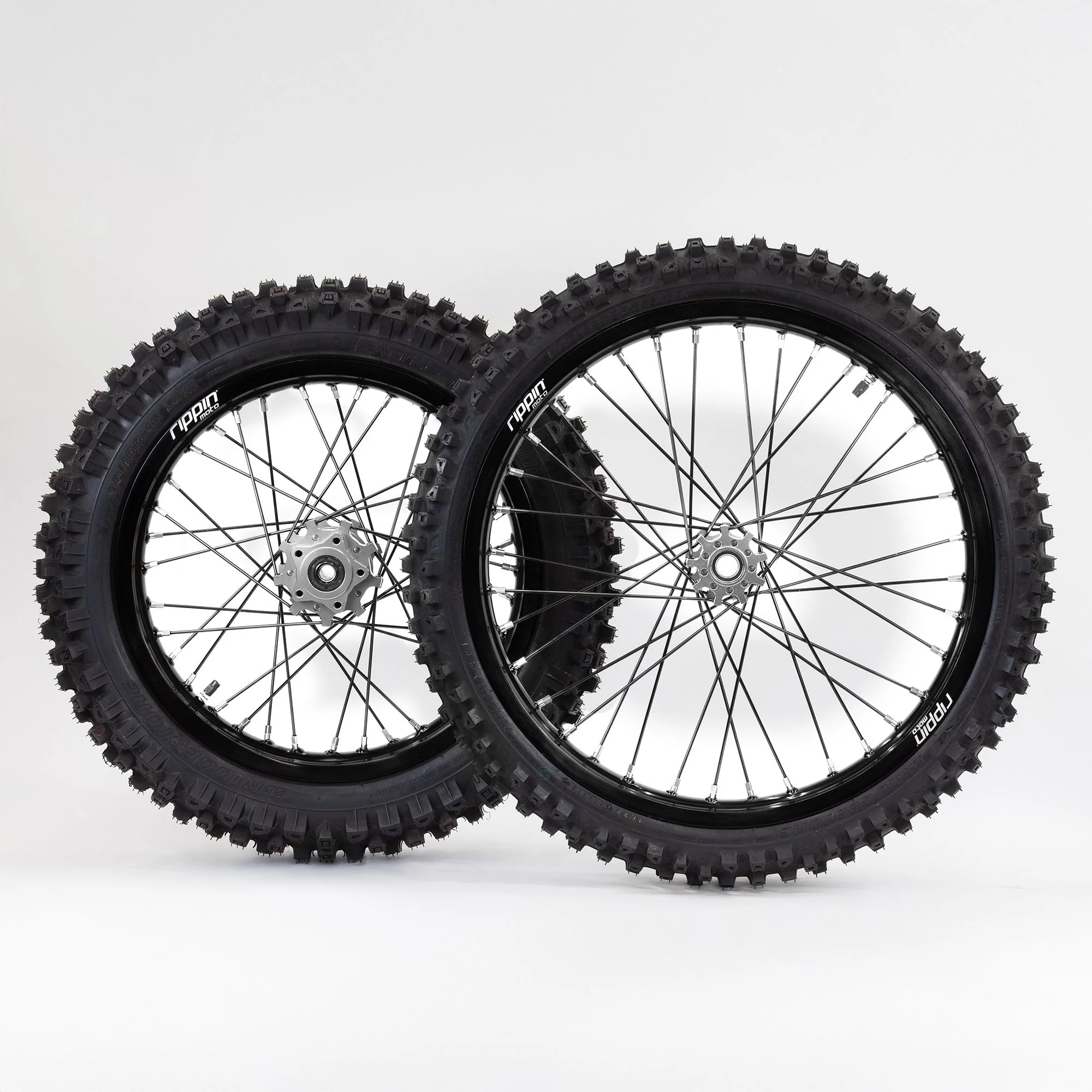 Rippin Moto Blackline RTR Off-Road Wheelset | Sur-Ron Light Bee LBX, Segway, 79bike, Ventus