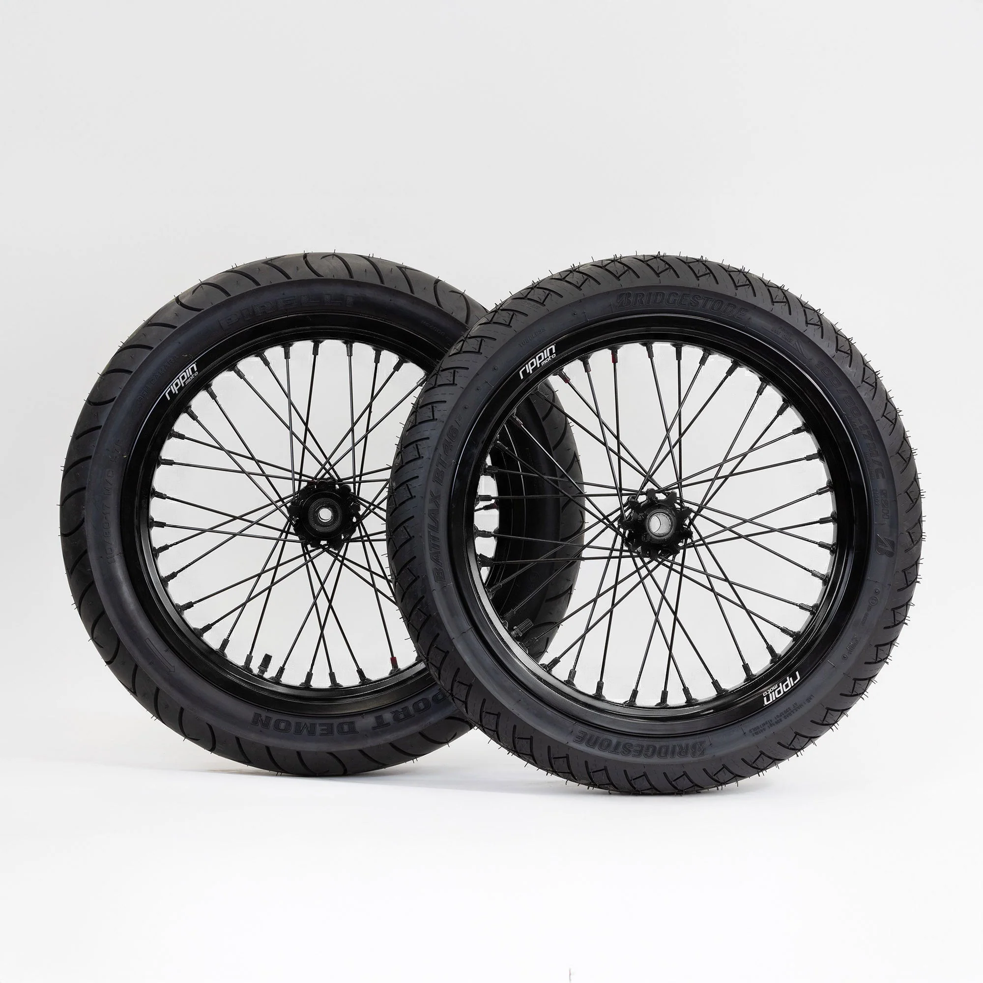 Rippin Moto Blackline RTR Supermoto Wheelset | Sur-Ron Ultra Bee, SRPNT X8 & Z27