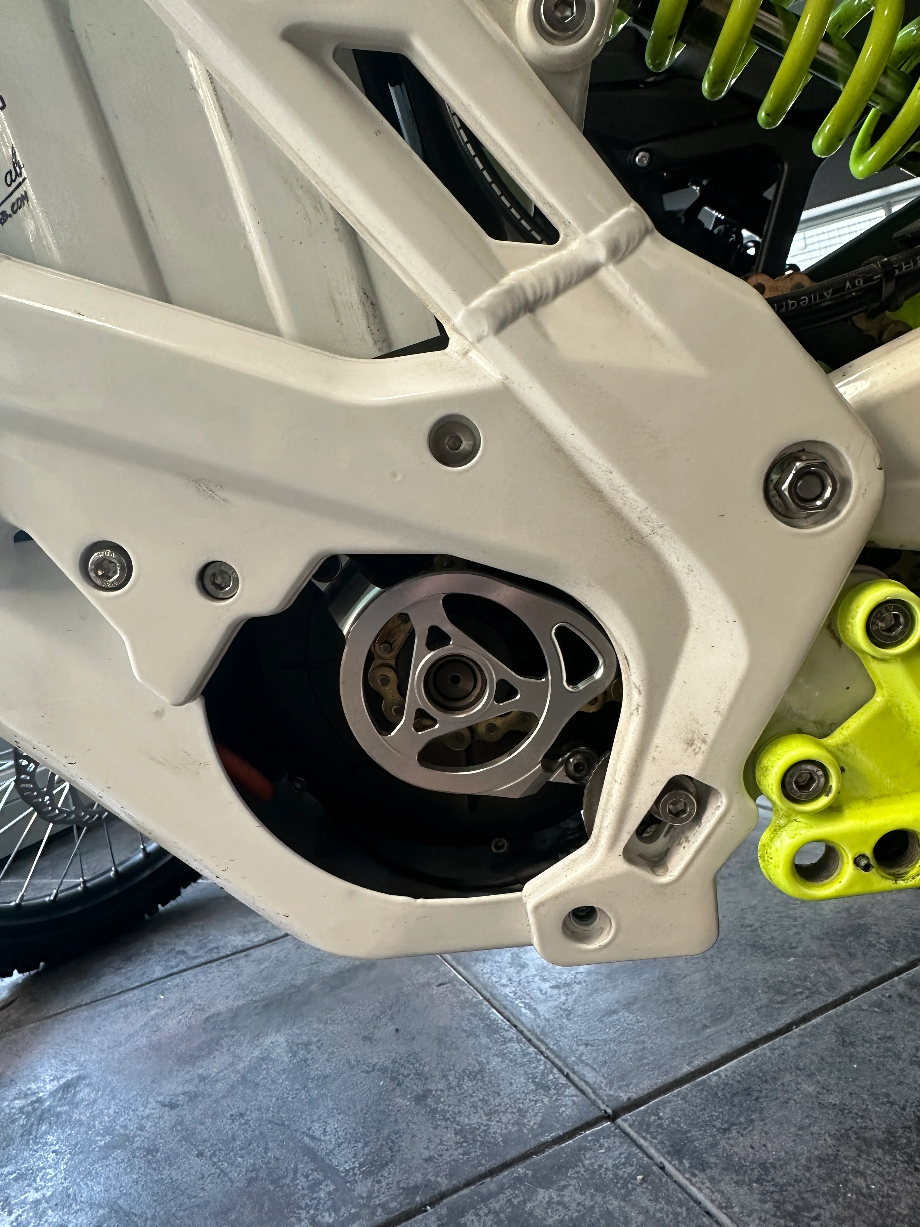 DirtyBike CNC Aluminum Footpegs for Sur-Ron Ultra Bee V2