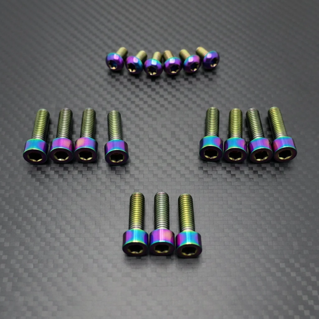 DNM/ KKE Fork Titanium Bolt Kits Surron, Talaria