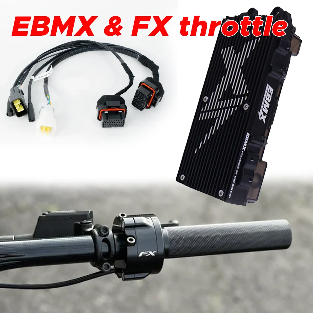FX Twist Throttle + EBMX X-9000 V3 Controller  | by EBMX & FX | for Emoto