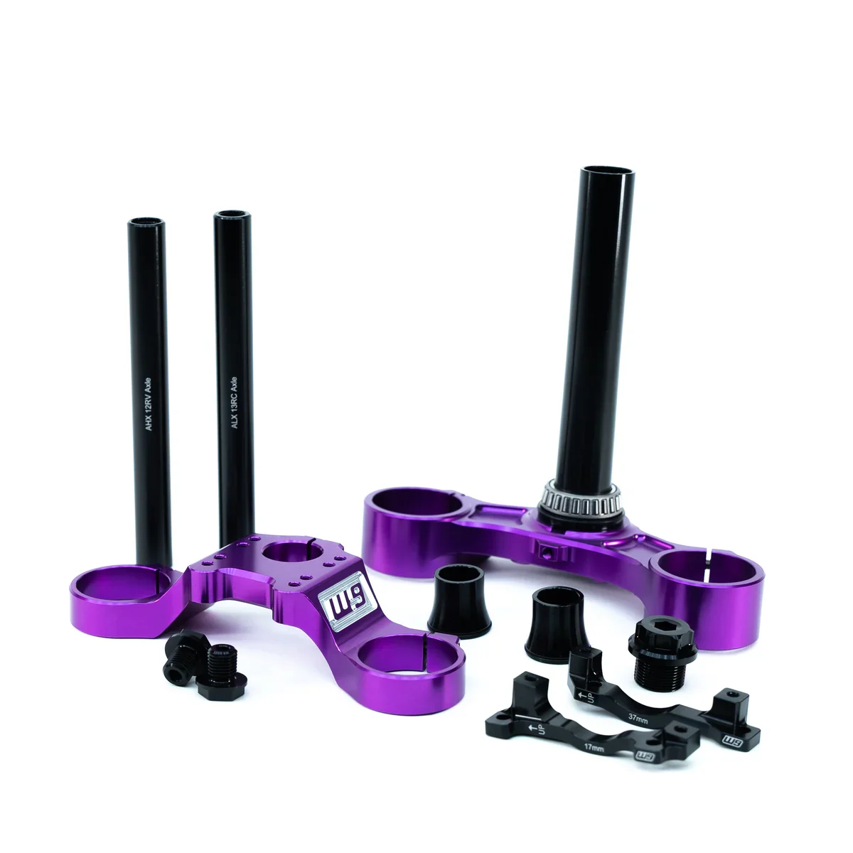 Drop Crown Triple Clamp by Warp 9 for E Ride Pro, Surron, Talaria