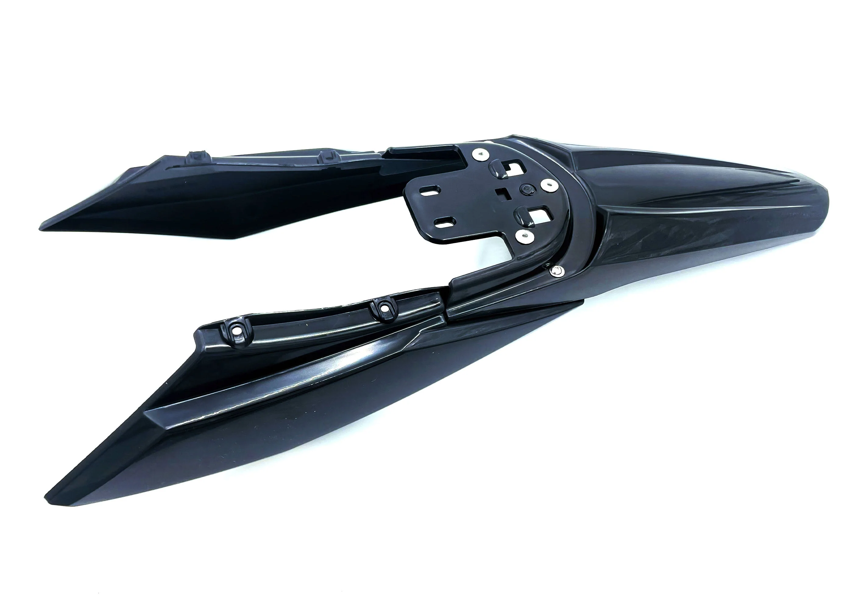 GritShift Extended Rear Fender V2 w/ Side Shrouds for Sur-Ron & Segway Electric Bikes