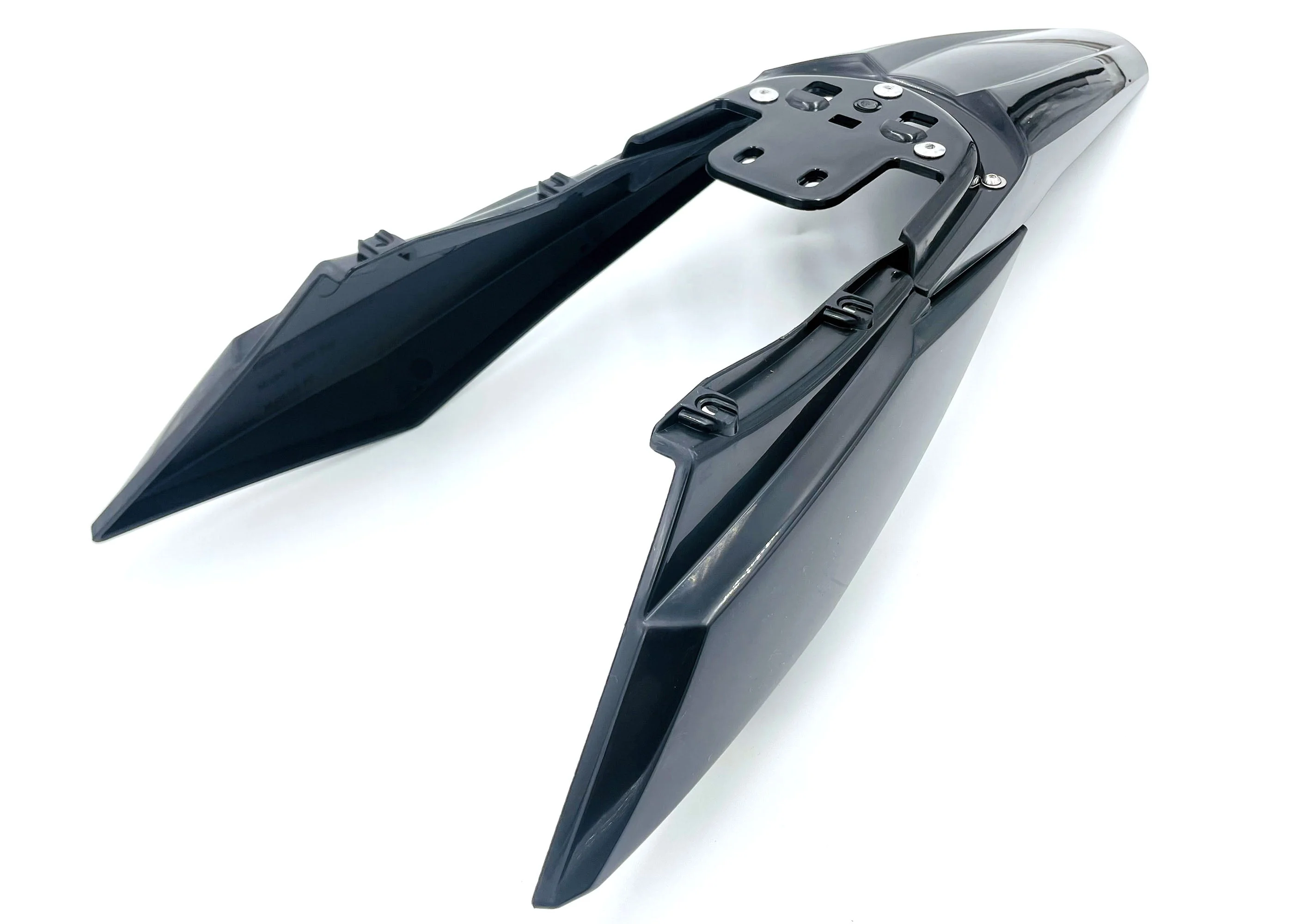 GritShift Extended Rear Fender V2 w/ Side Shrouds for Sur-Ron & Segway Electric Bikes