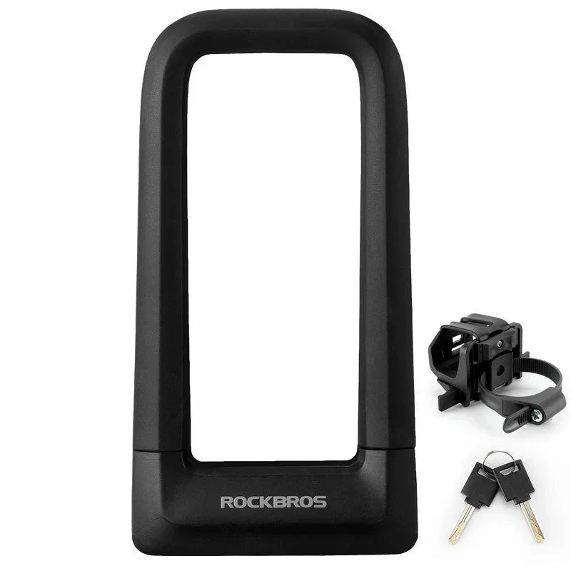 ROCKBROS Heavy-Duty Steel U-Lock | Emoto and E-Bikes