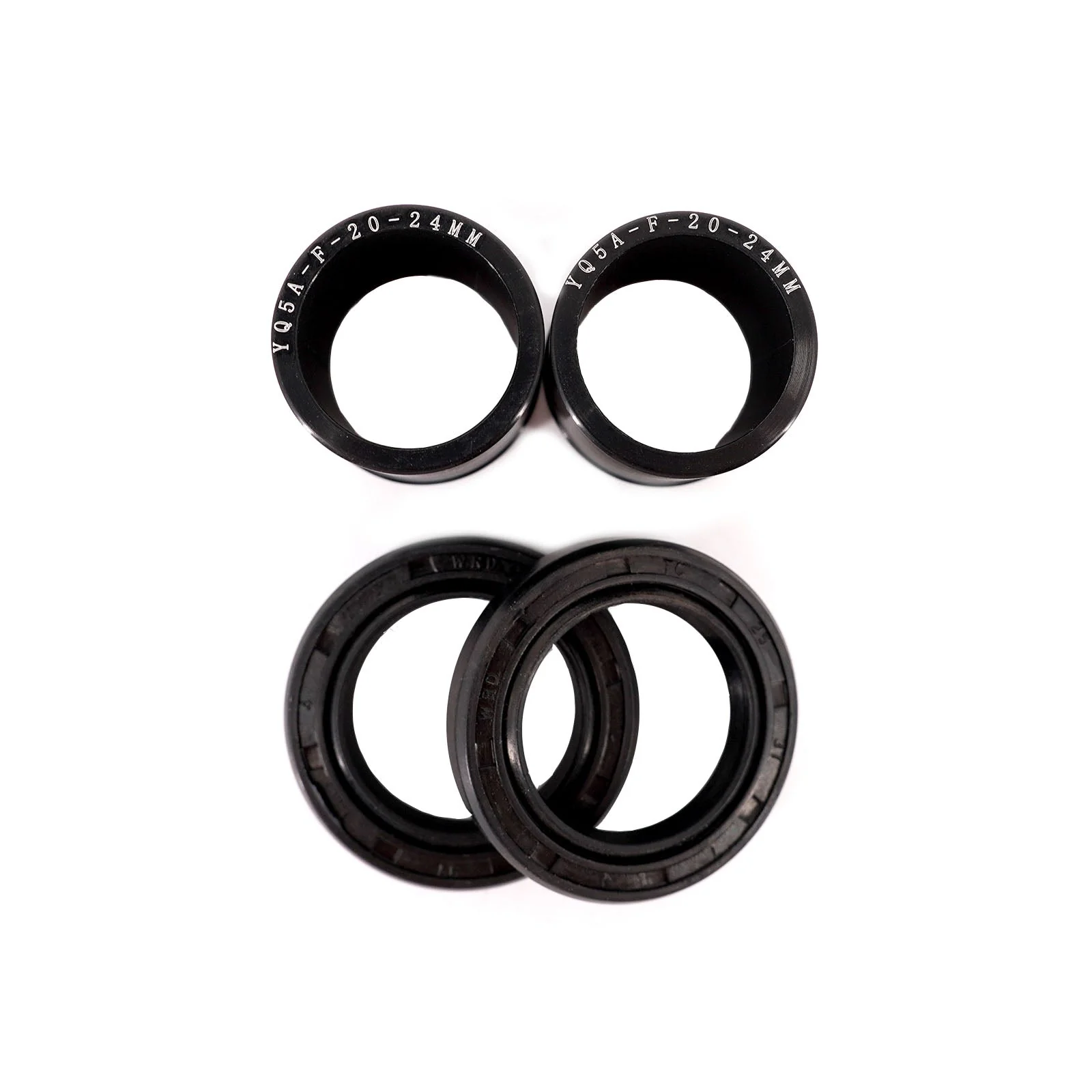 Front Billet Bushing Spacer Kit – Black | Sur Ron Ultra Bee | By KKE