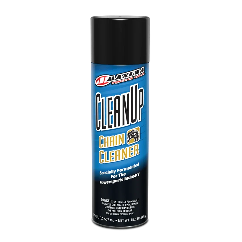 Maxima Clean Up Degreaser | Chain Cleaner for E-Moto & PEVs | 15.5oz Aerosol