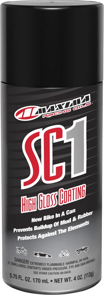 Maxima SC1 High Gloss Coating | “New Bike in a Can”