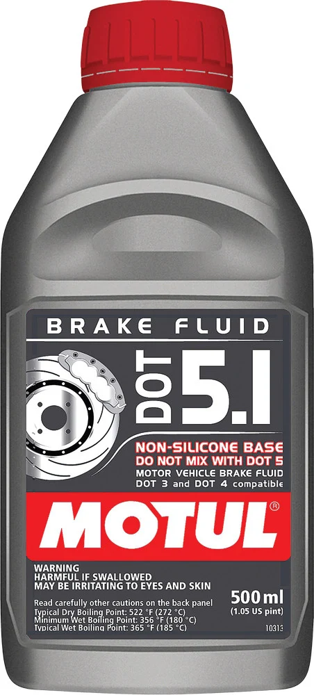 Motul DOT 5.1 Brake Fluid | Fully Synthetic | 500mL