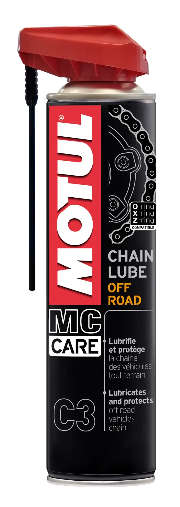 Motul MC CARE C3 Off road Chain Lube | For O-Ring, X-Ring, Z-Ring Chains | By Motul