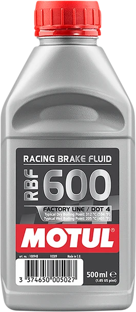 Motul RBF 600 Racing Brake Fluid | High-Performance DOT 4 Fluid | By Motul