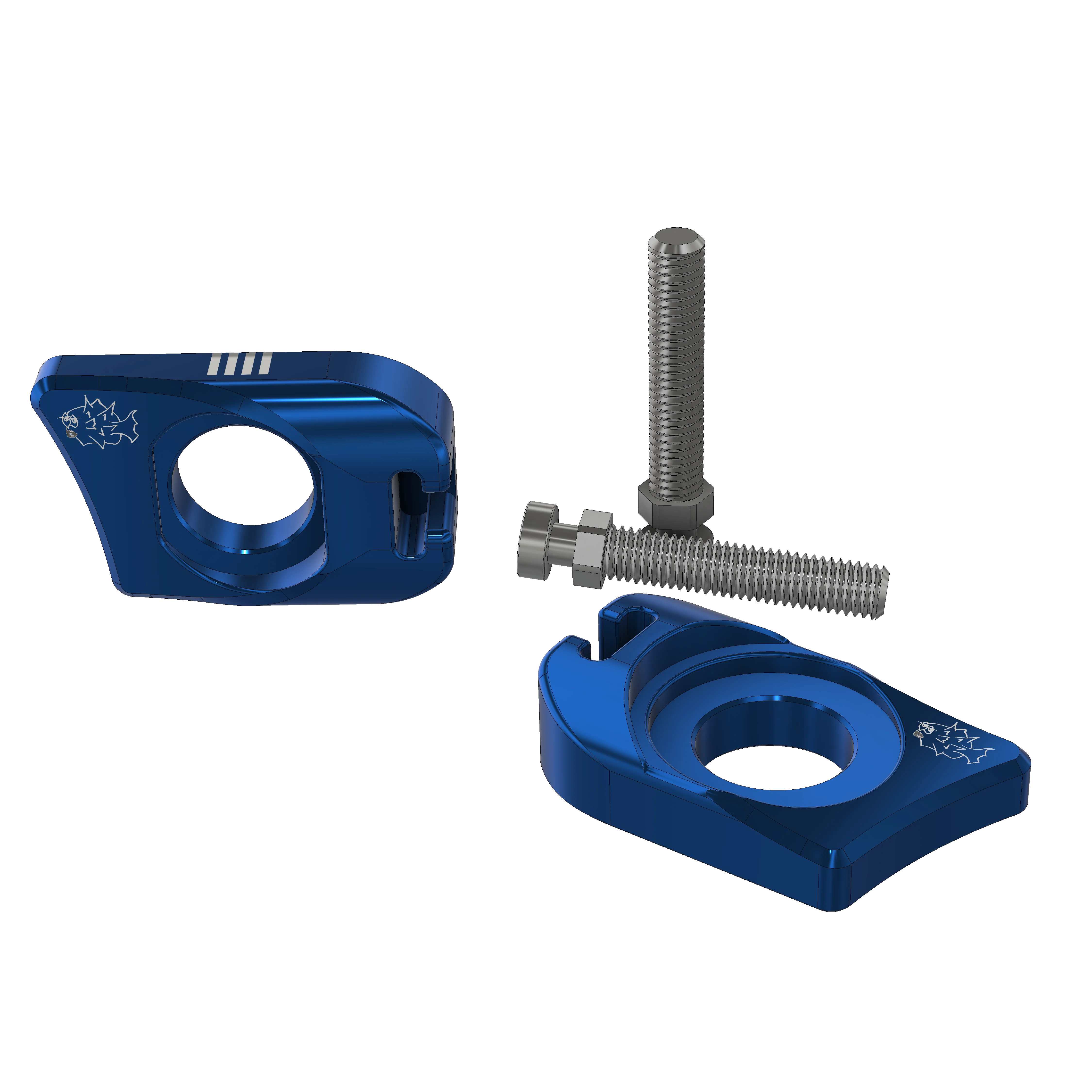 Prickly Axle Blocks – Ultra | For SurRon Ultra Bee | By Prickly Motorsports