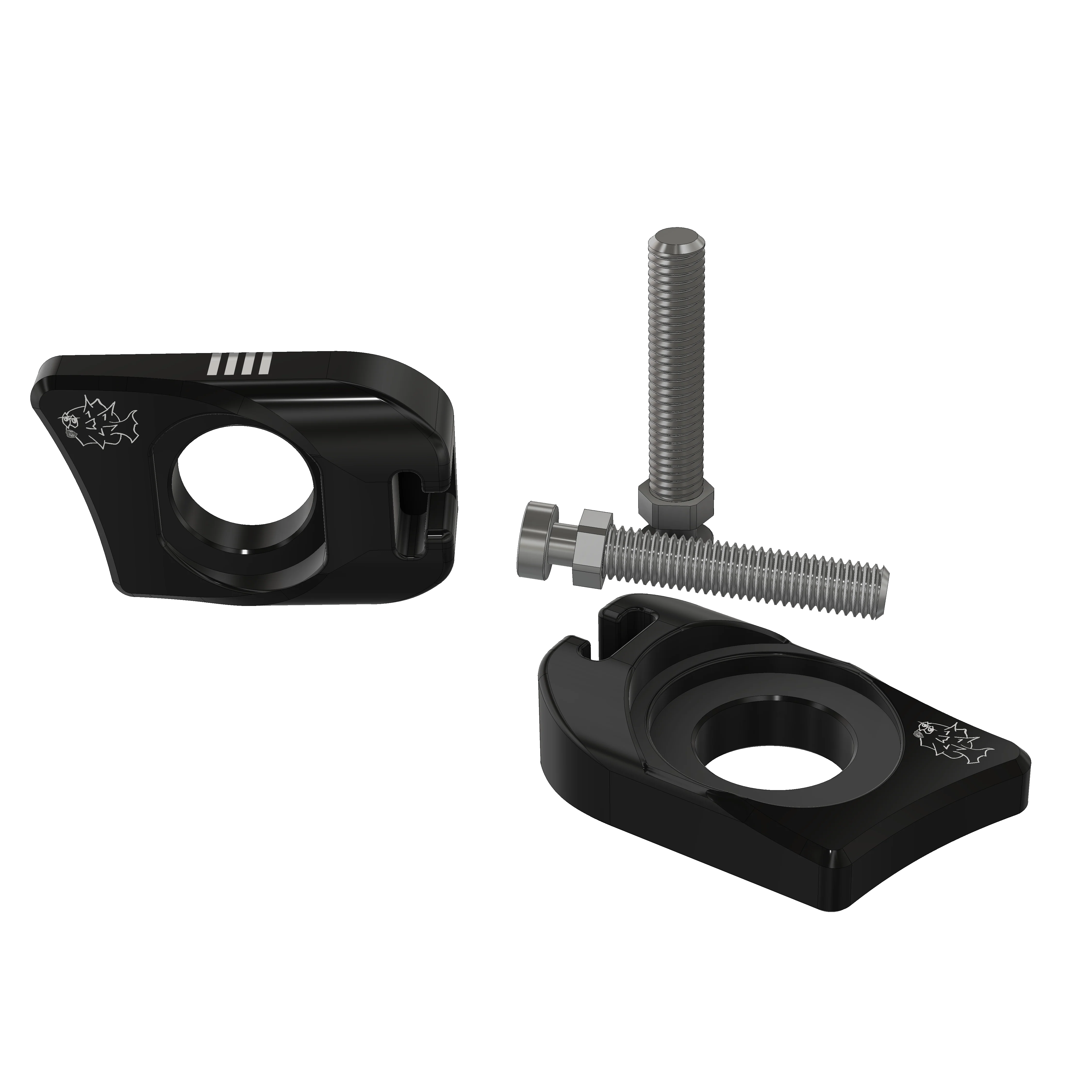 Prickly Axle Blocks – Ultra | For SurRon Ultra Bee | By Prickly Motorsports