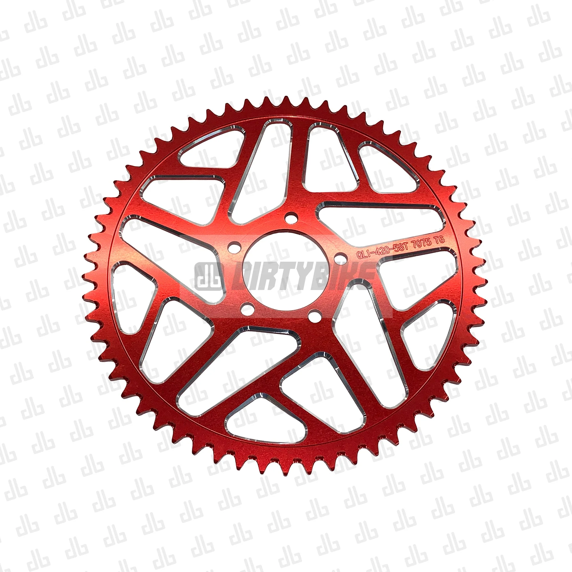 DirtyBike 7075 Aluminum Rear Sprockets E-ride Pro, Surron, Talaria Sting, and more...
