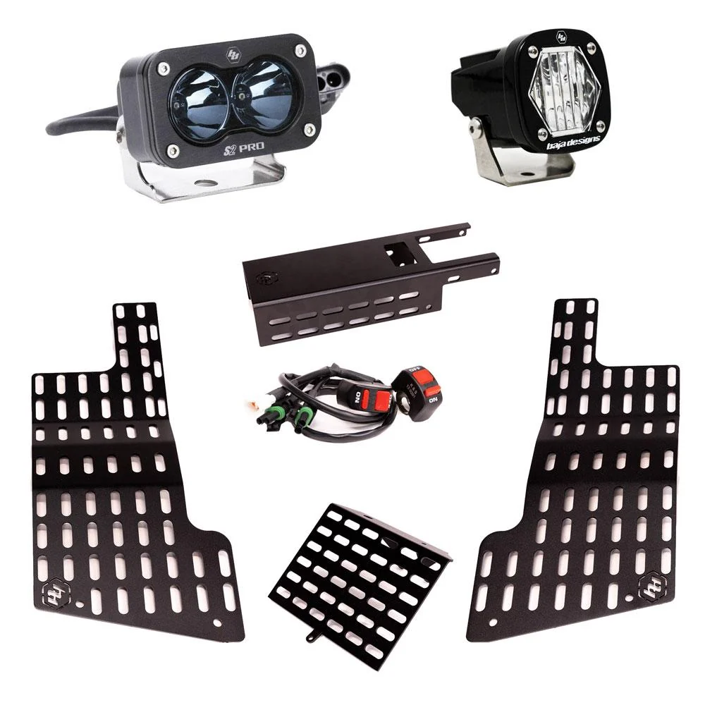 S2 Pro IR / S1 White Light Kit & molle panels | By Baja Designs | For Sur-Ron Light Bee X