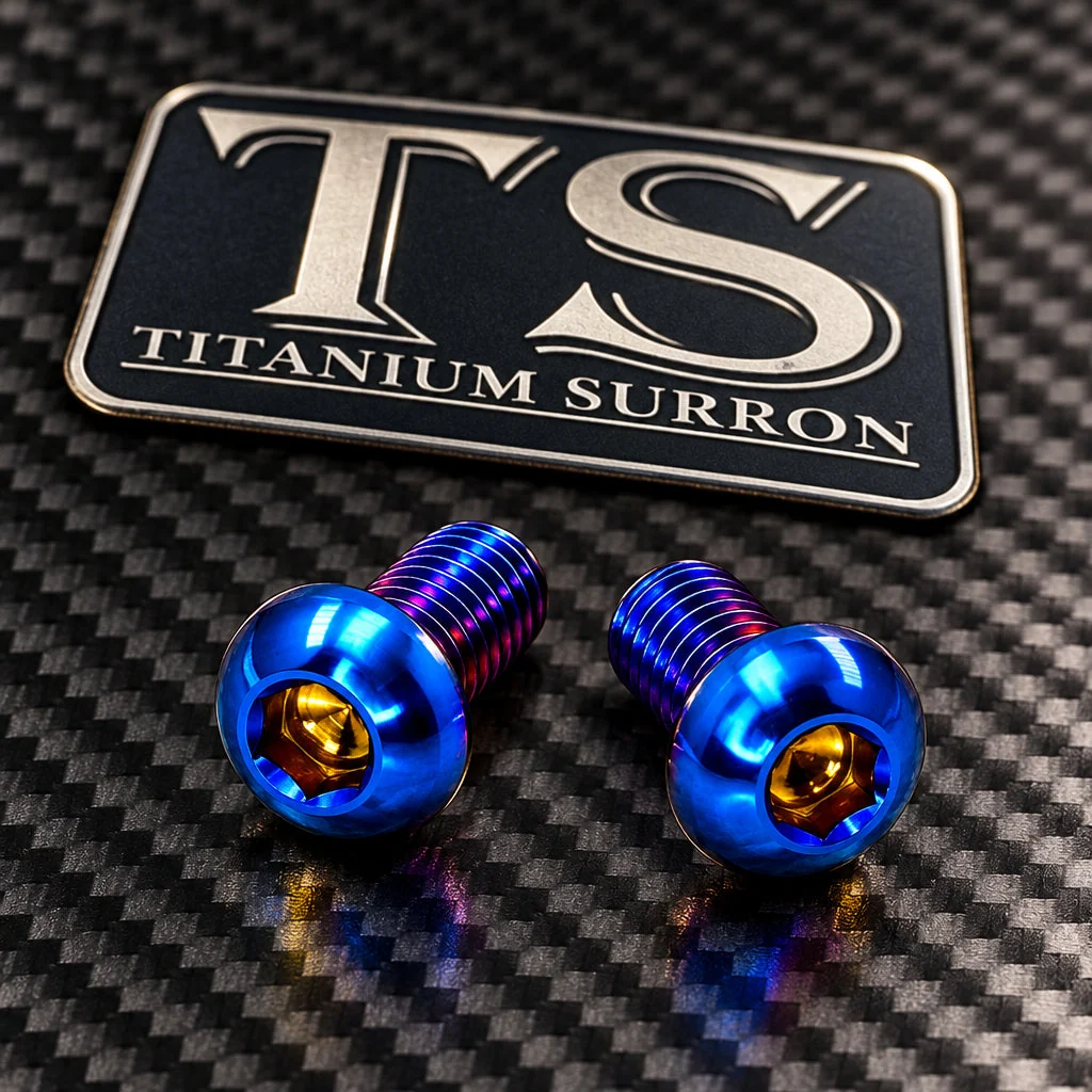 Titanium Ignition Cover Bolts (Set of Two) Surron, Segway, 79 Bike