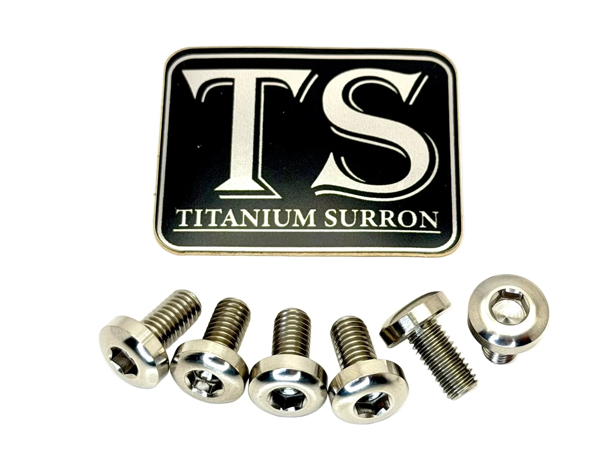 Titanium Rear Rotor Screws - Surron, Talaria, E-Ride Pro, 79 Bike, Rerode