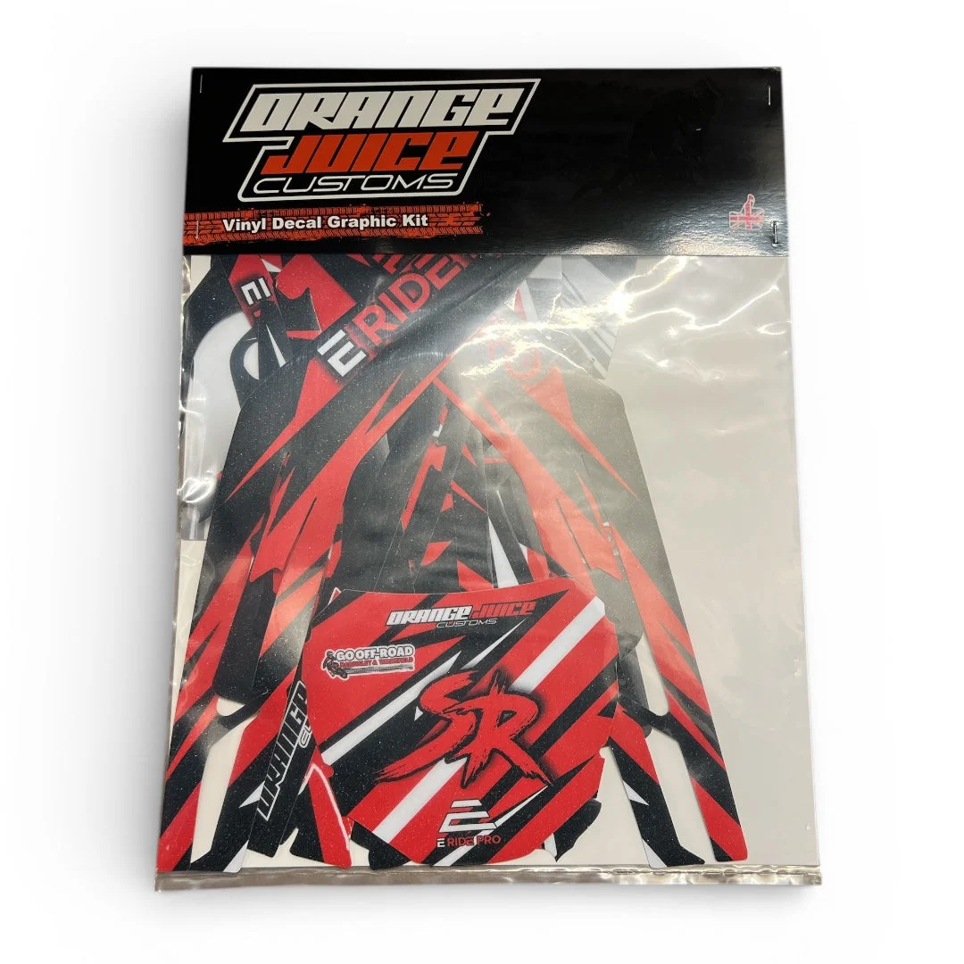 E-RIDE PRO SR FULL COVERAGE RACING GRAPHICS KIT