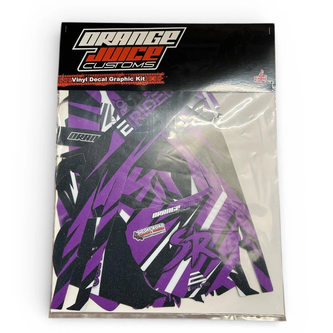 E-RIDE PRO SR FULL COVERAGE RACING GRAPHICS KIT - View 2