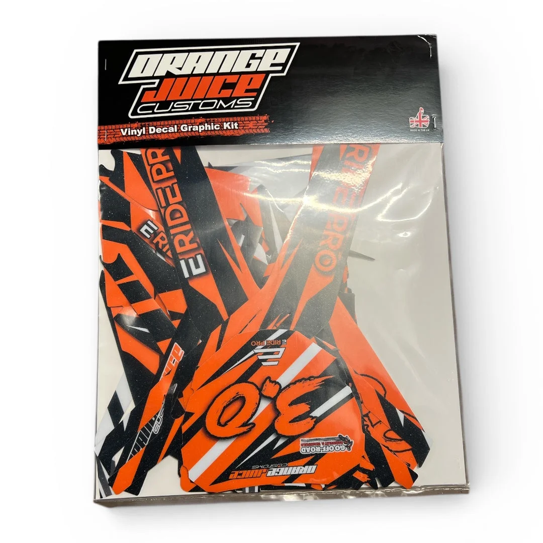 E-RIDE PRO SS 3.0 FULL COVERAGE RACING GRAPHICS KIT