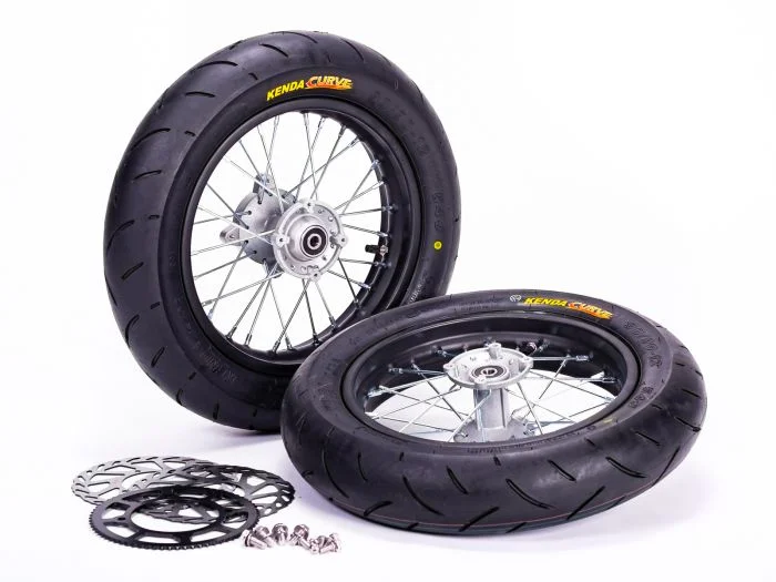 EBOX SUPERMOTO WHEELS & TYRE SET 12 - /12 - - View 4
