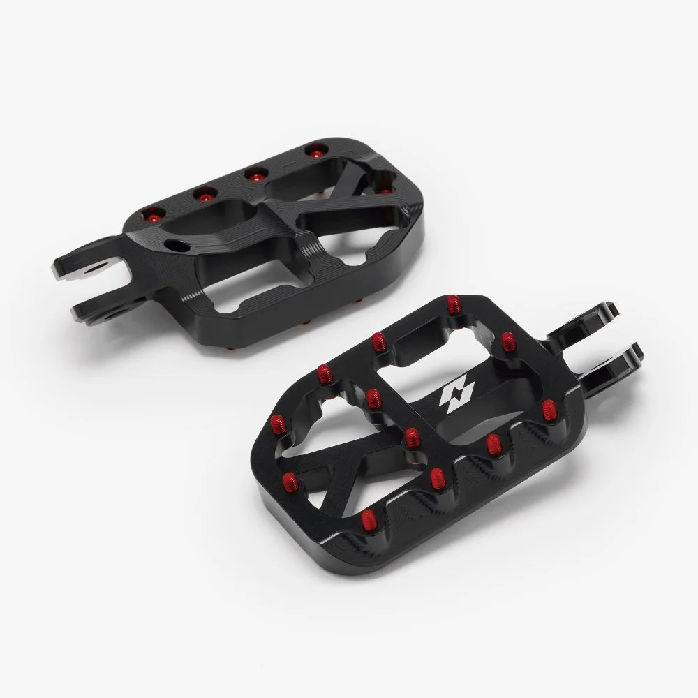 Full-E Charged Black Foot Peg with Coloured Pins Set for Light Bee / Talaria MX - View 2