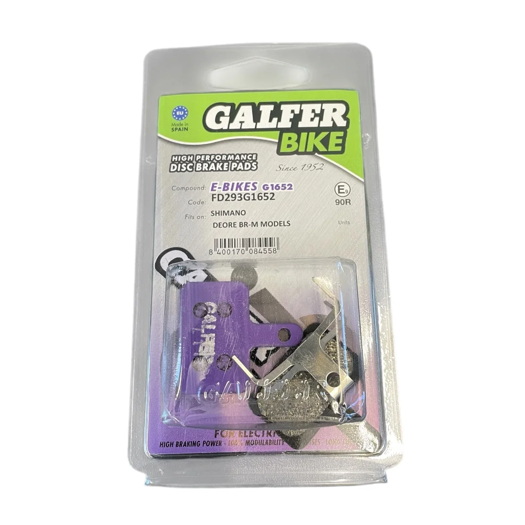 GALFER DEORE BR-M EBOX & REVVI BRAKE PADS E-BIKE RATED