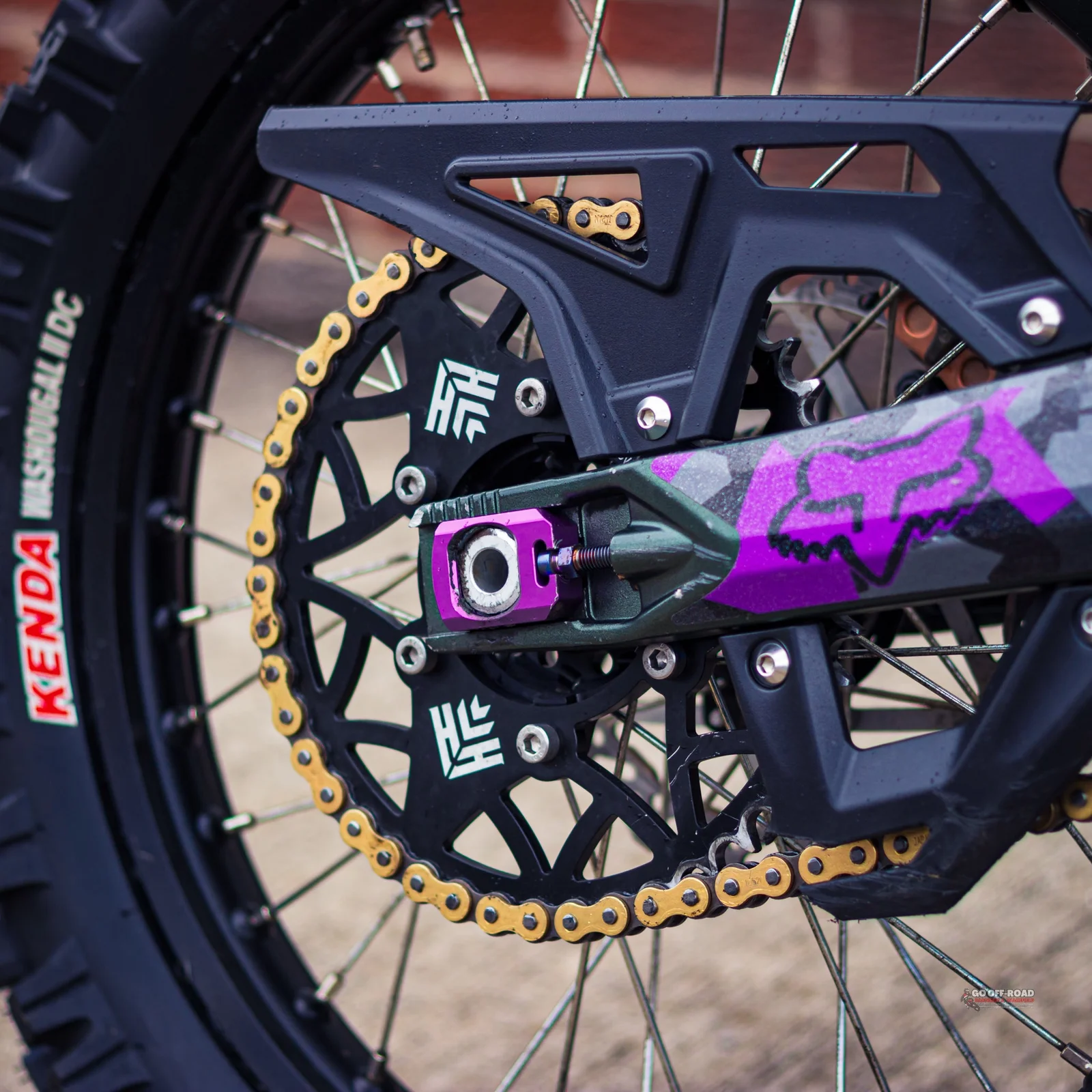 GritShift Heavy Hitter 520 Ultra Bee Sprocket - View 3
