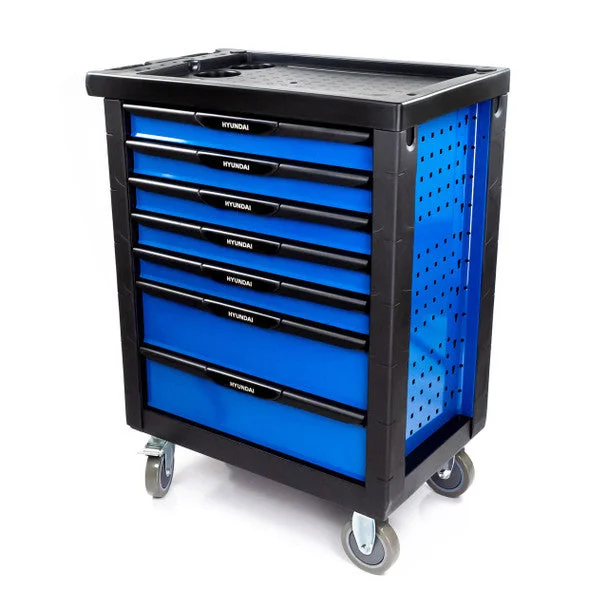 Hyundai Tool Chest 175 Piece 7 Drawer Castor Mounted Roller Cabinet | HYTC9006 - View 2