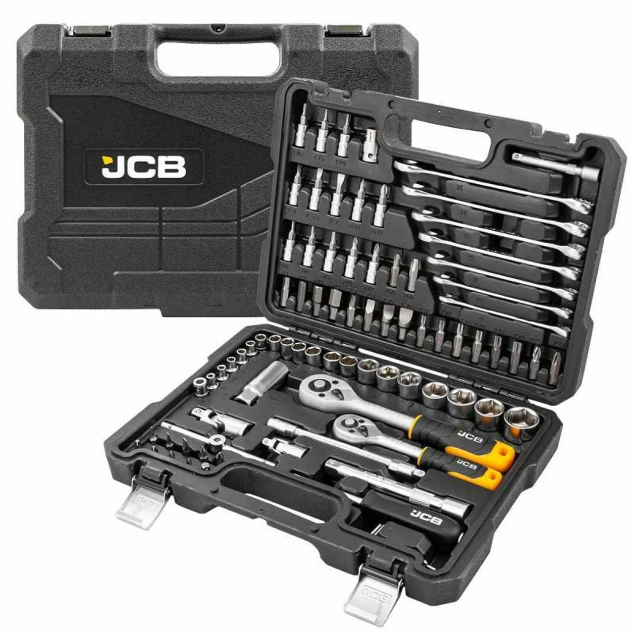 JCB 82 Piece Tool Set, 1/4 - & 3/8 - Drive | JCB-4821-5DS