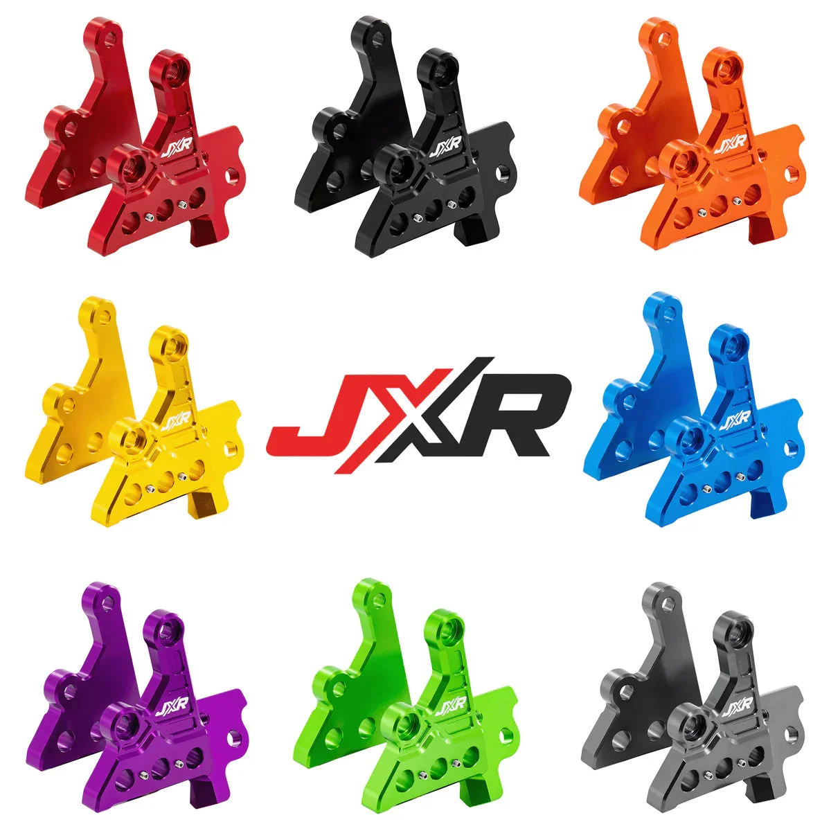 JXR Sur Ron Light Bee FootPeg Brackets (Left + Right)