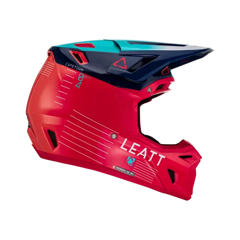 LEATT 8.5 V23 RED HELMET & GOGGLES - View 3