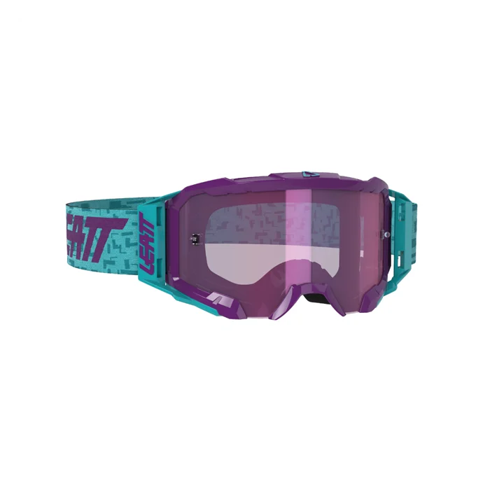 LEATT GOGGLE VELOCITY 5.5 IRIZ AQUA PURPLE 78%