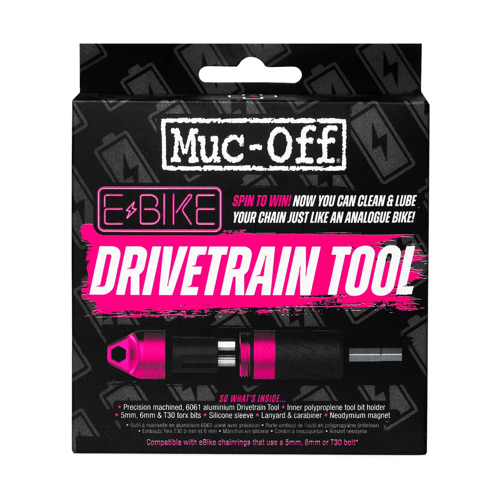 MUC-OFF EBIKE DRIVETRAIN TOOL - PINK - View 4