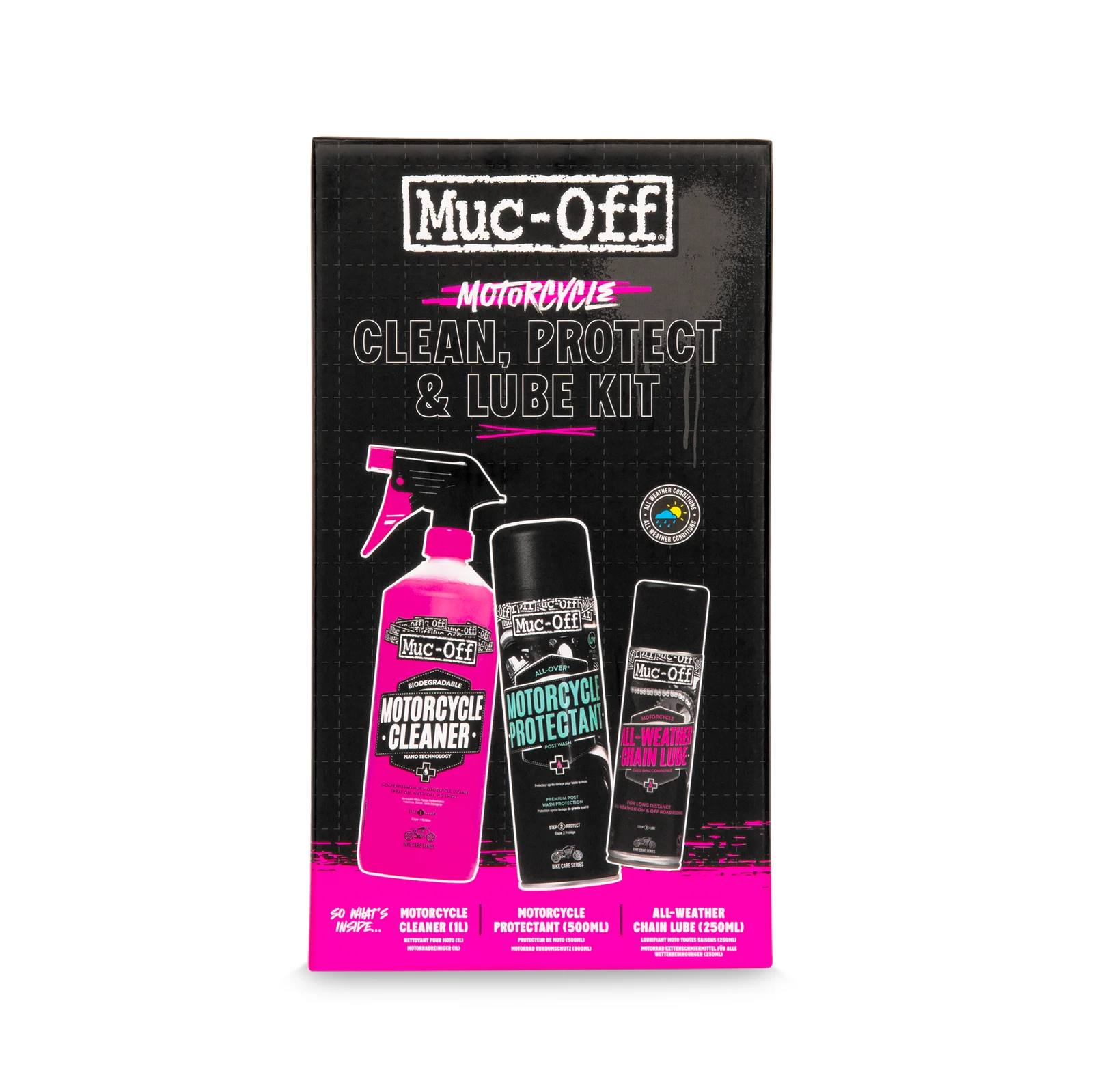 MUC OFF MOTORCYCLE CLEAN PROTECT LUBE KIT V2 - View 4