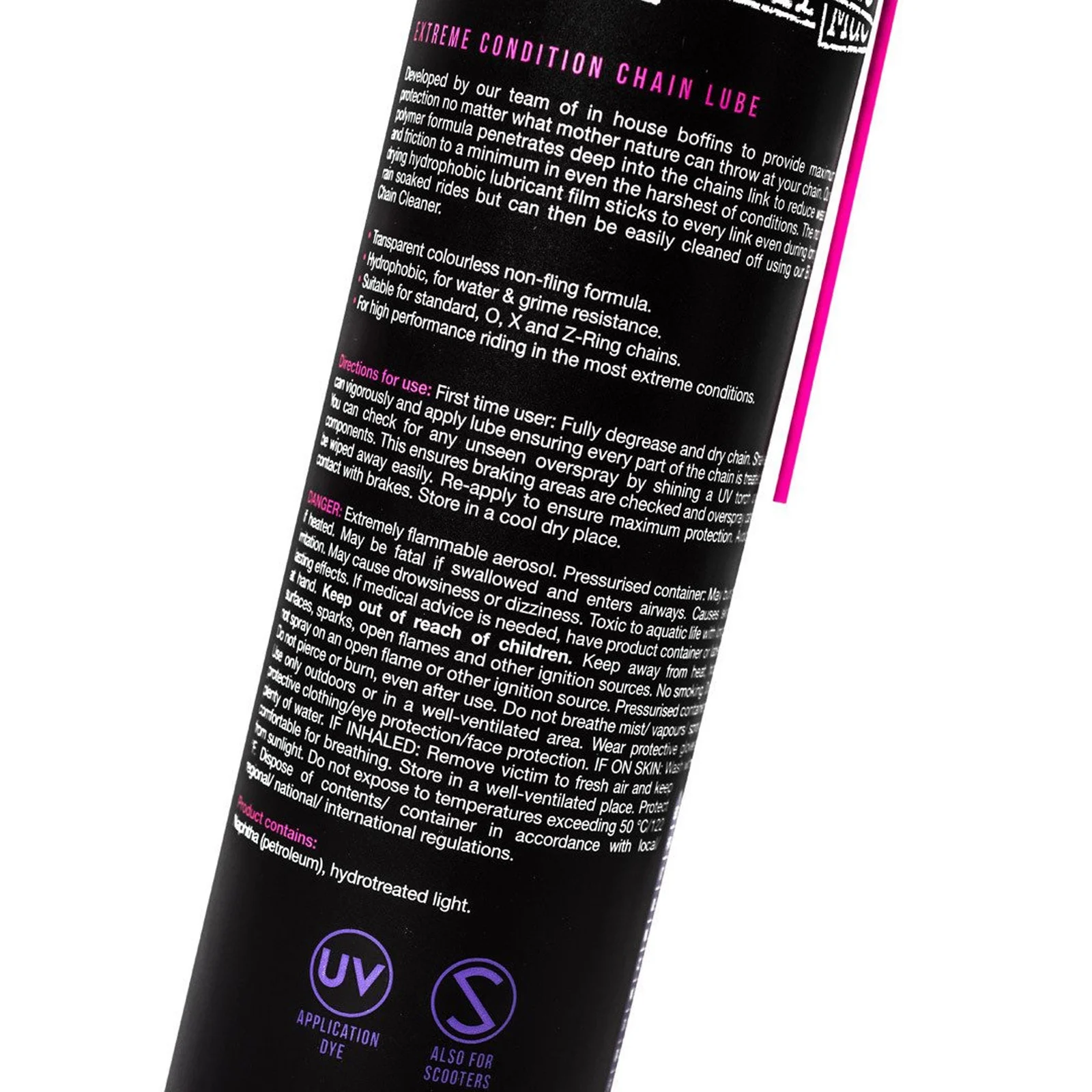 MUC-OFF WET CHAIN LUBE 400ML - View 3