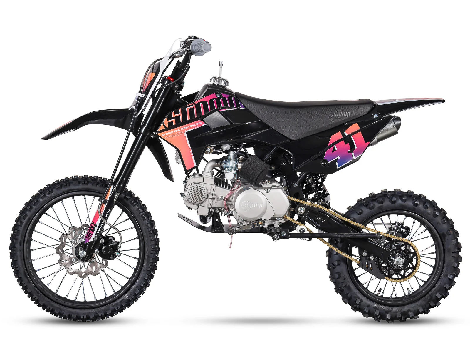 STOMP RACING Z3-140CC BIG WHEEL PIT BIKE 2025 MODEL - View 2