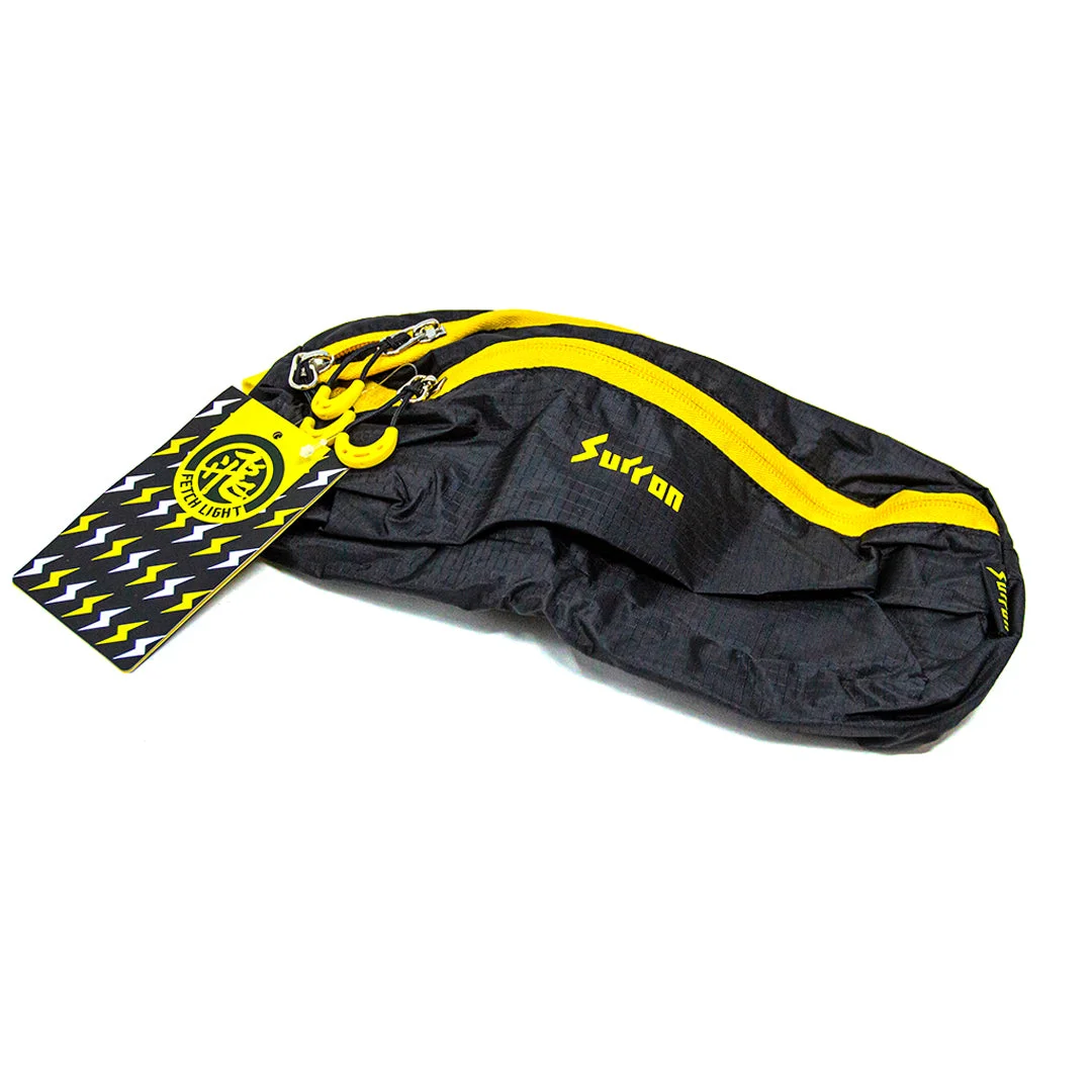 SUR RON BUM BAG BLACK & YELLOW - View 2