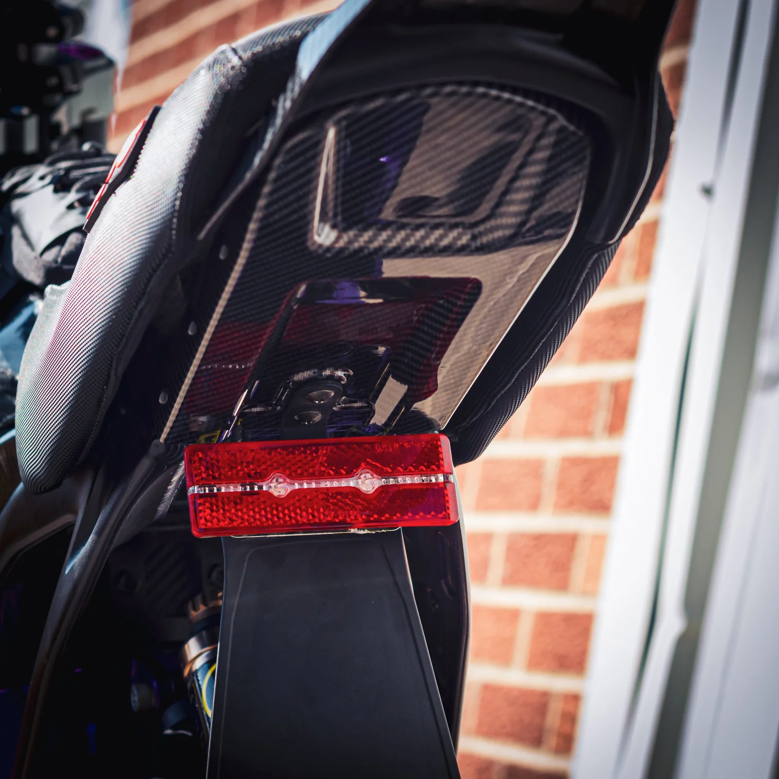 SUR RON UNDER SEAT MUDGUARD/INNER PANEL - CARBON - View 3