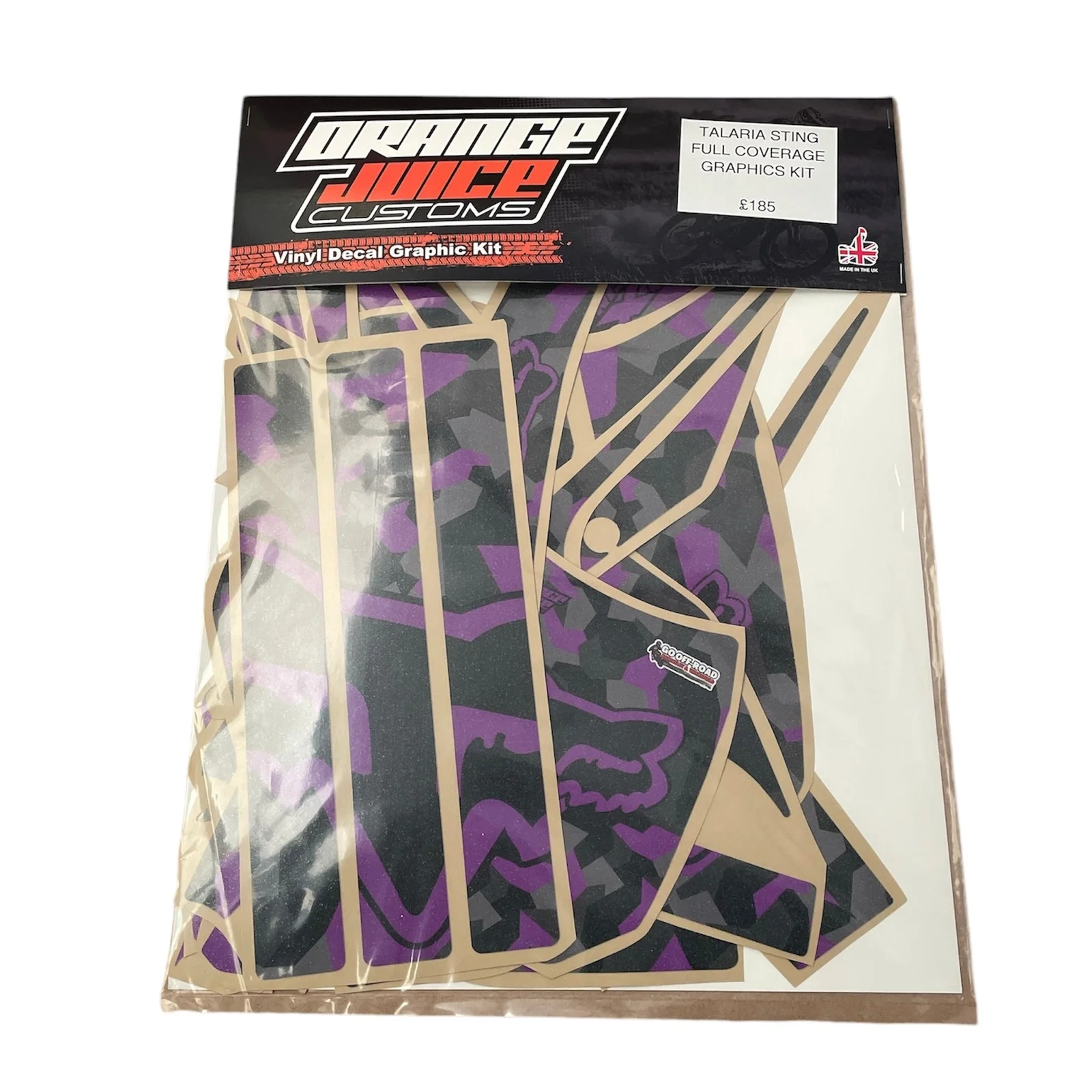 TALARIA STING FULL COVERAGE GRAPHICS KIT - FOX RACING - View 3