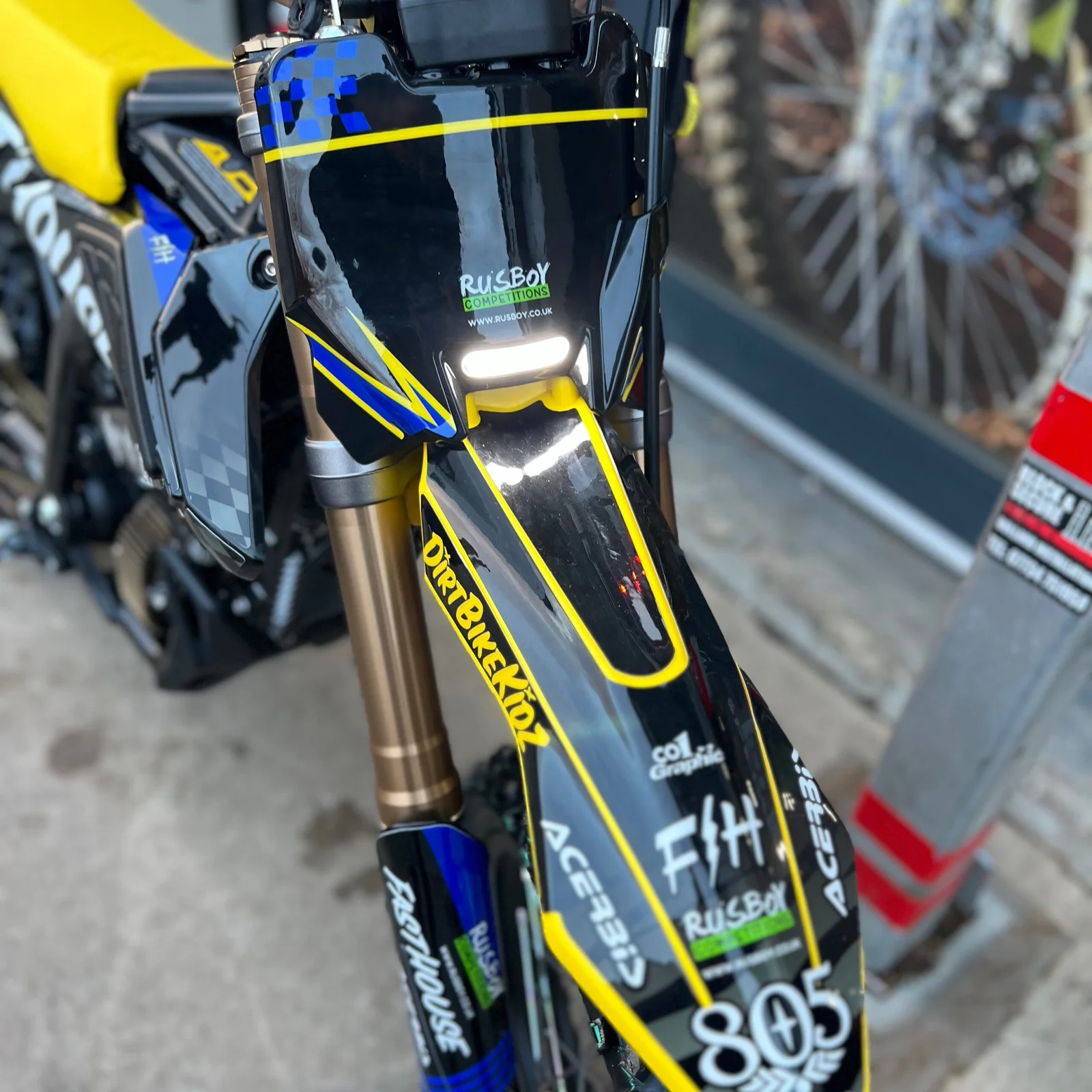 Used Sur Ron Hyper Bee Big Wheel Yellow Fasthouse - View 2
