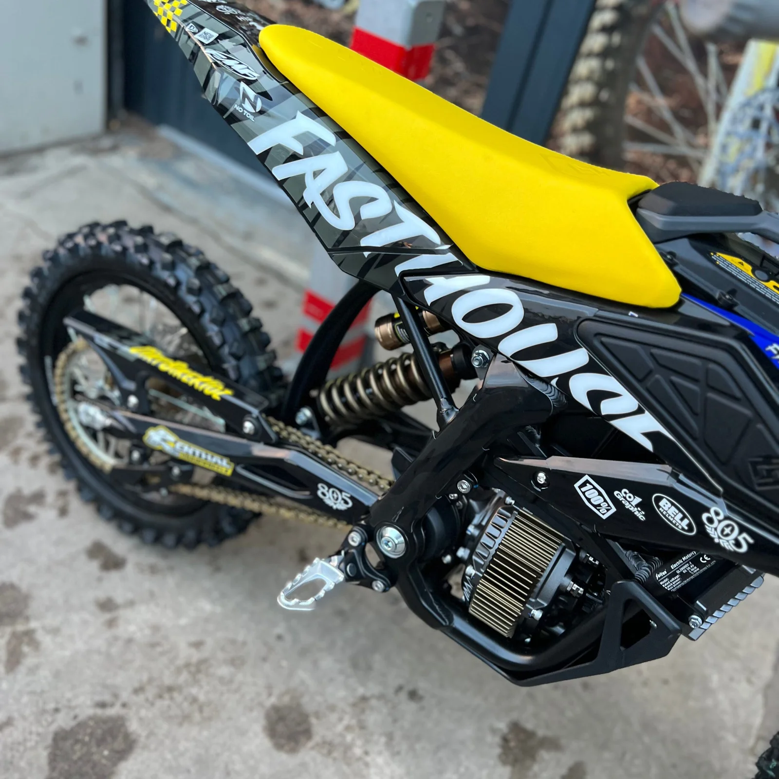 Used Sur Ron Hyper Bee Big Wheel Yellow Fasthouse - View 3