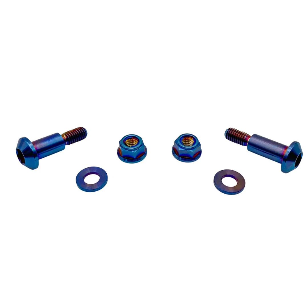Warp 9 Shorty Style Ultra Bee Lever Pivot Bolts - Titanium Upgrade