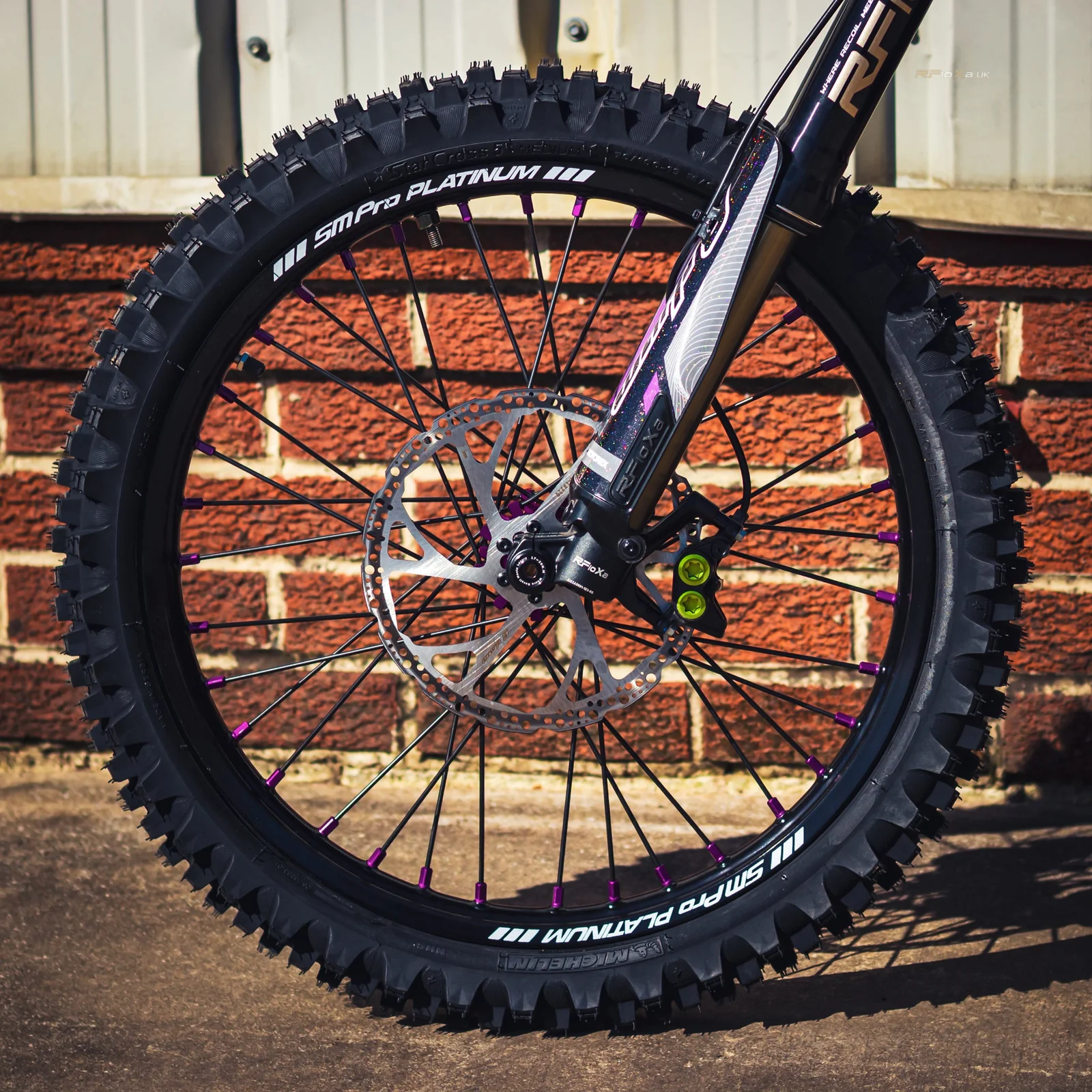 Warp 9 Sur Ron Front Brake Disc - View 4